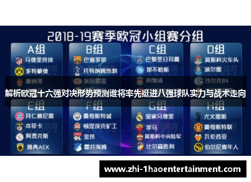 解析欧冠十六强对决形势预测谁将率先挺进八强球队实力与战术走向