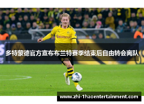 多特蒙德官方宣布布兰特赛季结束后自由转会离队 多特蒙德官方宣布布兰特赛季结束后自由转会离队